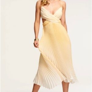 Beautiful Ramy Brook cut out ombré dress. Beckett dress.